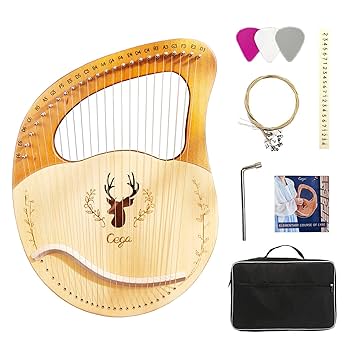 ライアーハープ Amazon | Lyre Harp、8弦。 | 弦楽器セット | 楽器・音響機器